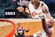 球衣都出复古版了你还没退役！76人2003年对阵詹姆斯时也是这球衣